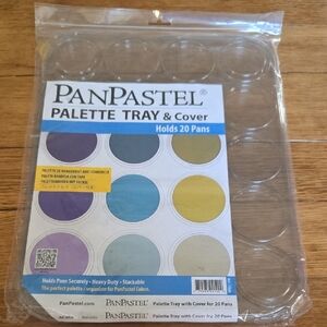 Clear Pastel Arts & Crafts Office Organizer